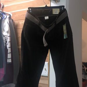 Sonoma brown corduroy flare leg